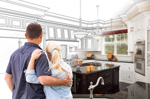 Professional Kitchen Island Installation technician working in Merchantville, NJ